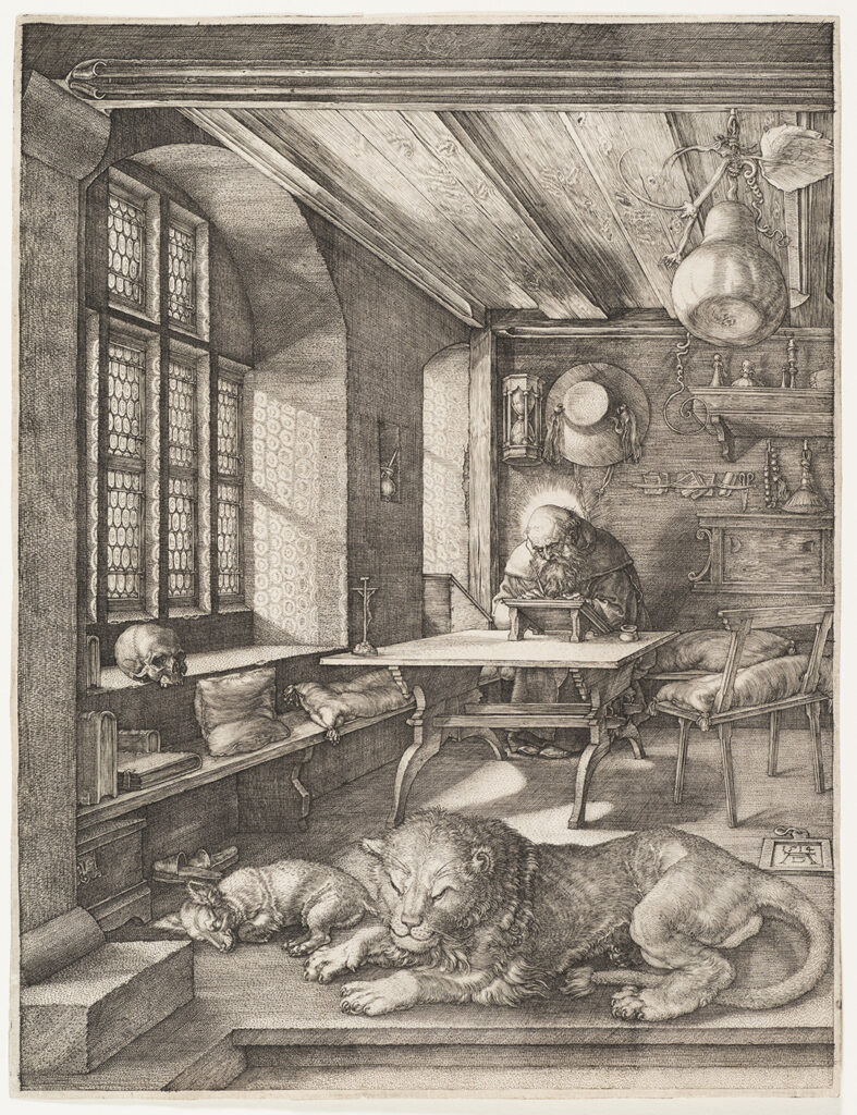 Albrecht Dürer (1471–1528). St. Jerome in His Study, 1514
